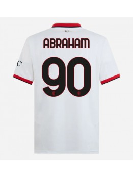 AC Milan Tammy Abraham #90 Gostujuci Dres 2024-25 Kratak Rukavima